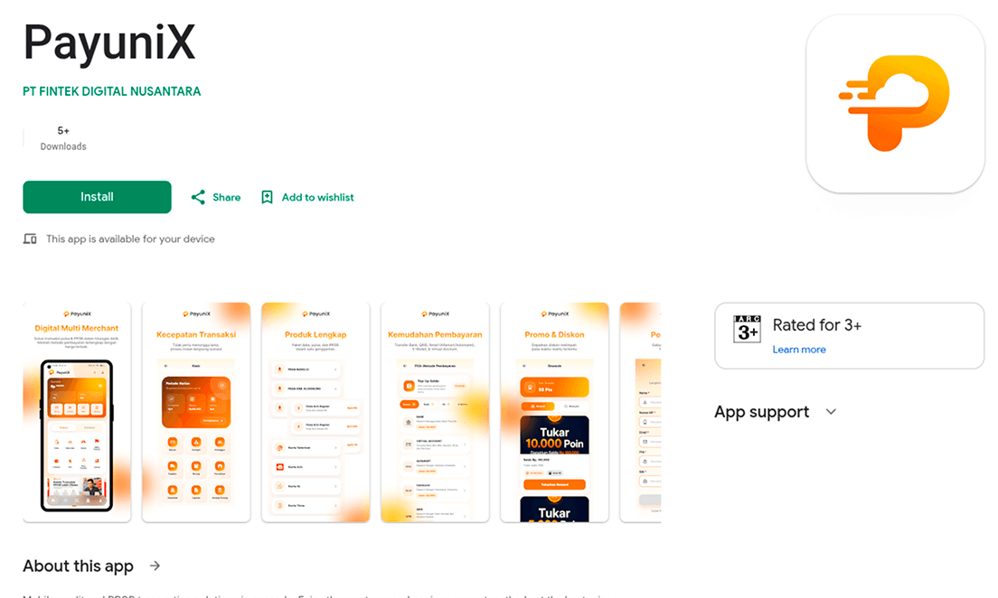 PayuniX Mobile