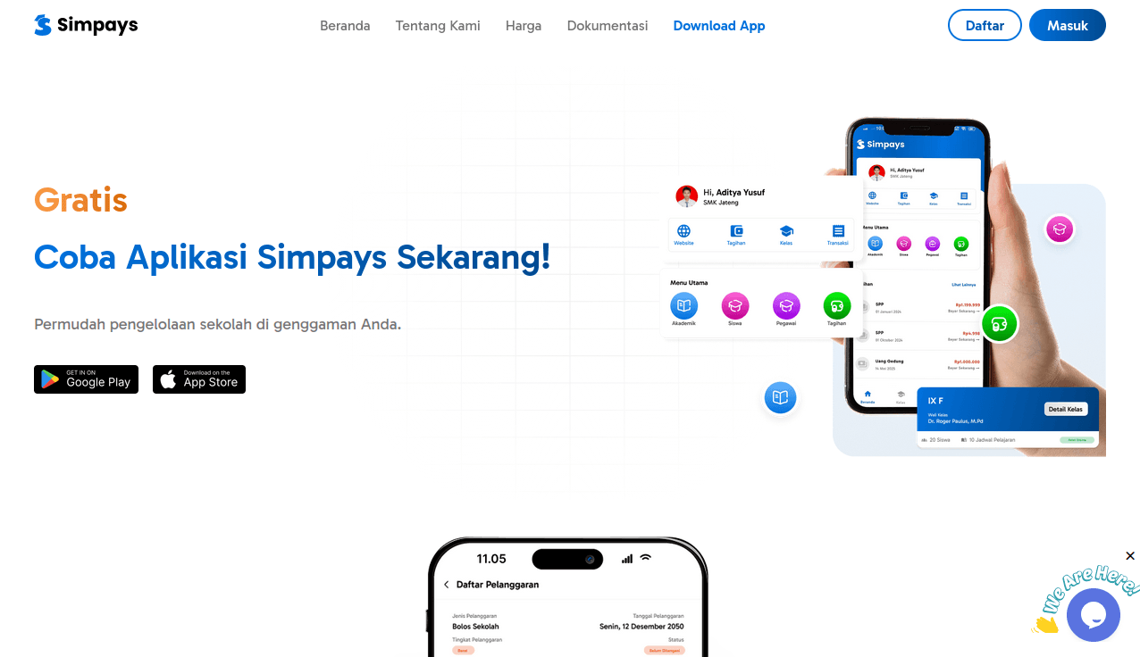 Mobile App Simpays